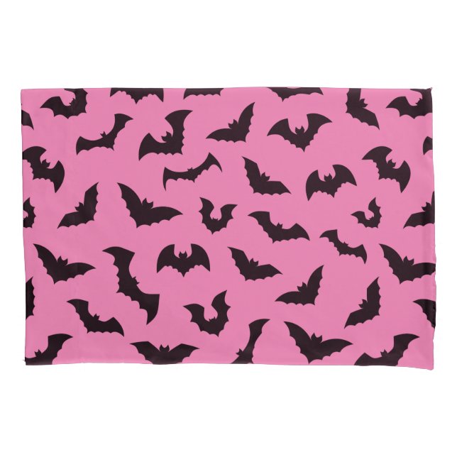 gótico de pastel padrão de morcegos cor-de-rosa (Frente)