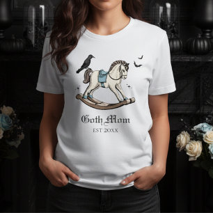 Gótico Mãe Azul Cavalo Rochoso Vitoriano Vitoriano