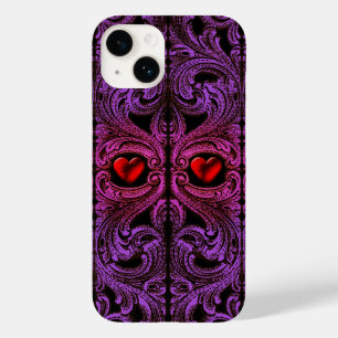 Gótico Purple Ornament com iPhone 7 Case
