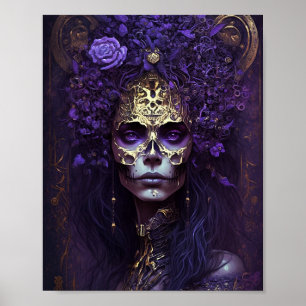 Gótico Queen Fantasy Art Poster