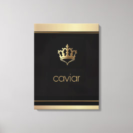 Gourmet Art/Royal Caviar/Stretch Canvas Print
