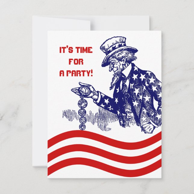 GOVERNO OU CONVITE DE FESTAS DE REFORMA MILITAR (Frente)