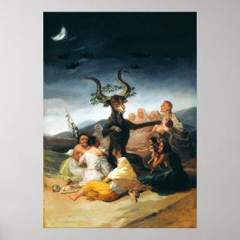 Goya Witches Sabá Poster