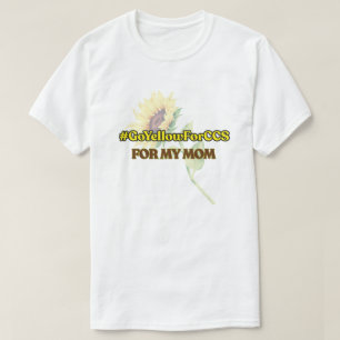 #GoYellowForCCS - Camiseta Mãe