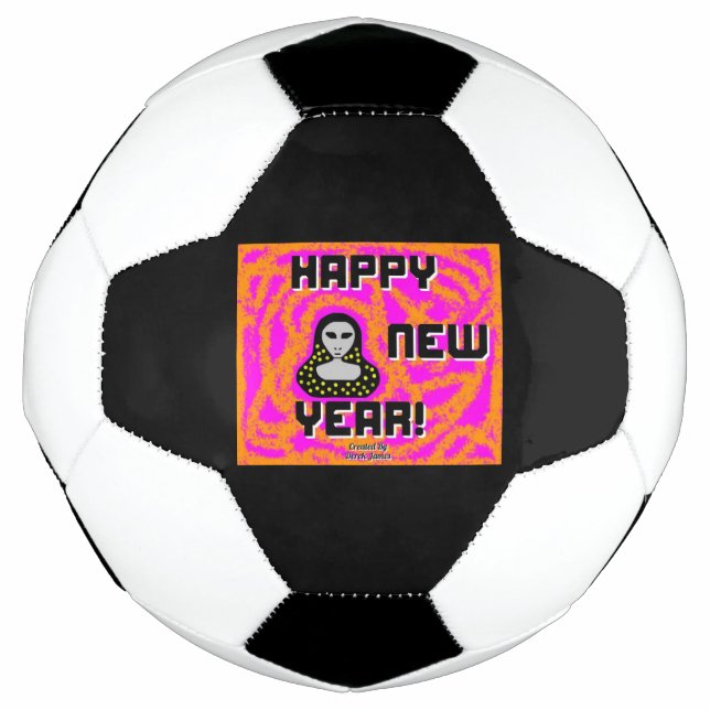 Graal Ano Novo Deseja A Bola De Futebol (Frente)