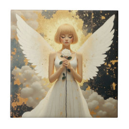 Graça Celestial | Anjo Bonito e Rosa