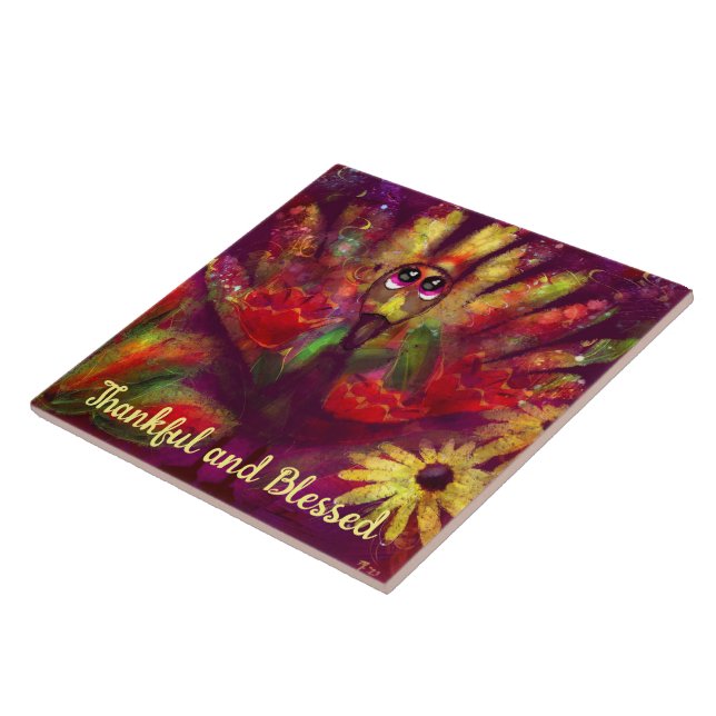 Graças Abençoado Ação de Graças Turquia Vermelho F (Lateral)