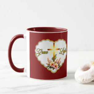 Grace and Light – Christian Easter - caneca