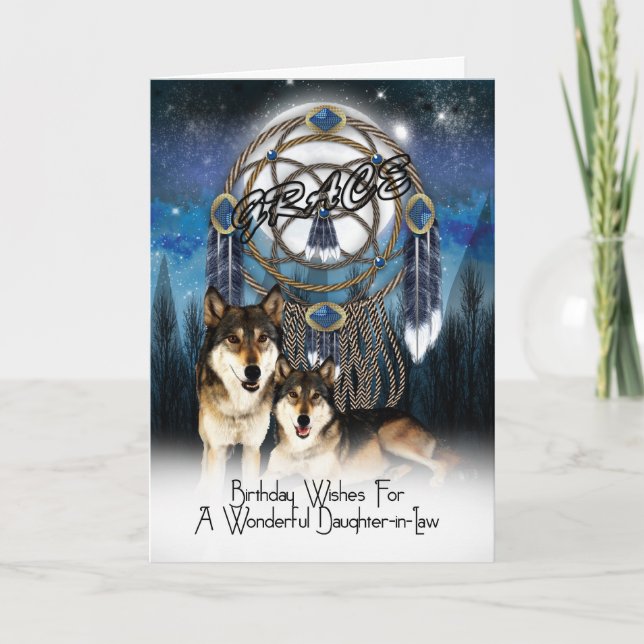 Grace Birthday - Cartão de Saudação (Frente)