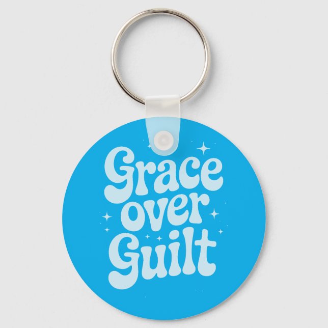 Grace Over Guilt Chaveiro (Frente)