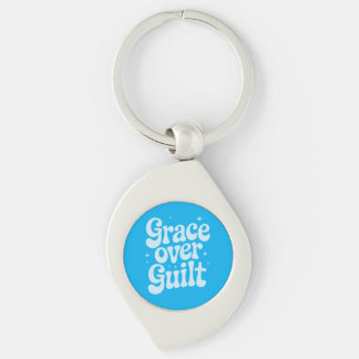 Grace Over Guilt Metal Chaveiro