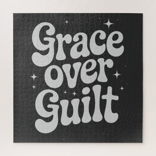 Grace Over Guilt Quebra-cabeça (Vertical)