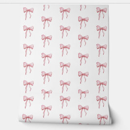 Graceful Pink Ribbon Pattern