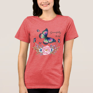 'Gracefully Wild'- dgn por Maaya Prints, Feminino