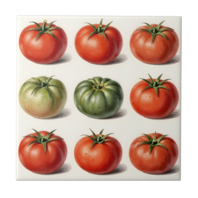 Grade de Variedades de Tomate Antigo Botânico  (Frente)