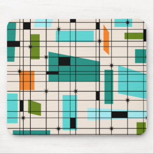 Grade retro & Starbursts Mousepad