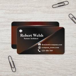 Gradient Coloring Cartão de visita Series 10