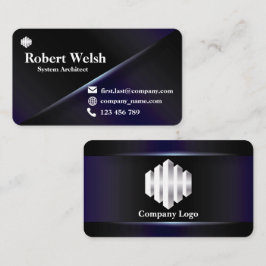 Gradient Coloring Cartão de visita Series 8