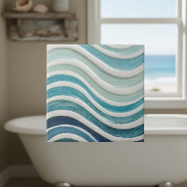 Gradient Ocean Waves Coastal Pattern ID1197