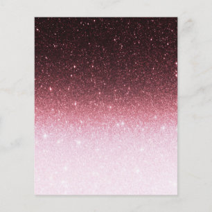Gradiente brilhante dourado rosa