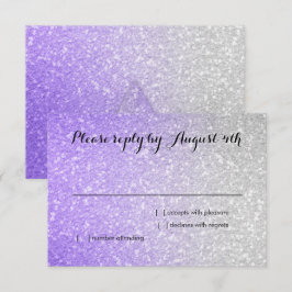 Gradiente Brilhante RSVP Roxo