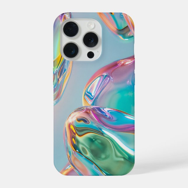 Gradiente de Aura de Metal Líquido Holográfico Est (Verso)