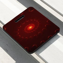 Gradiente de espiral vermelho fiery