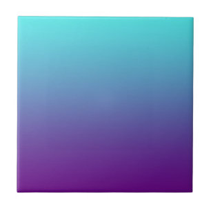 Gradiente de Fundo Simples Turquesa Azul Roxo