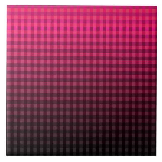 Gradiente de padrão vermelho e preto (Frente)