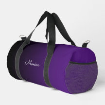 Gradiente de Preto a Roxo Real