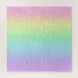 Gradiente do Pastel Rainbow Quebra-cabeça