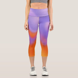 Gradiente | Leggings Modernas de Pastel Capri