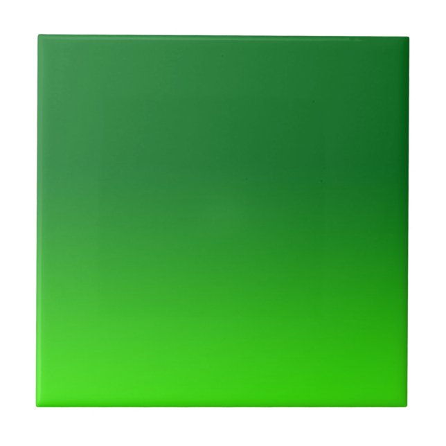 Gradiente Verde Ombre Vibrante Moderno Simples (Frente)