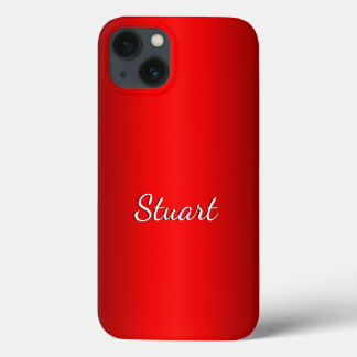 Gradiente Vermelho Elegante com Texto à Escolha