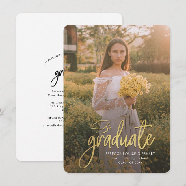 Graduação 2024 - Foto do Partido do Formando Open  (Frente/Verso)