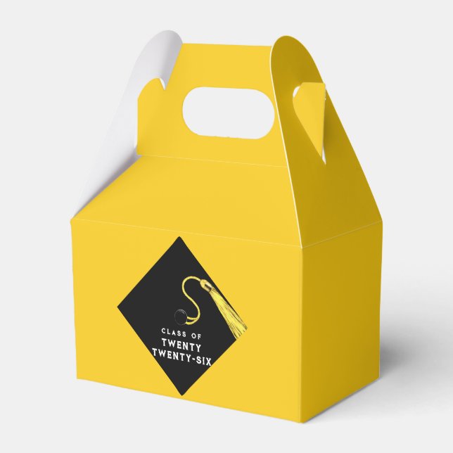 Graduação 2025 Caixas de Favor Amarelas (Frente)