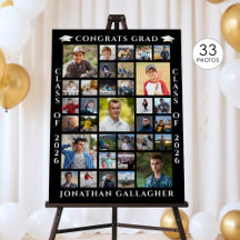 Graduação 33 Foto Colagem do seu Conselho de espum