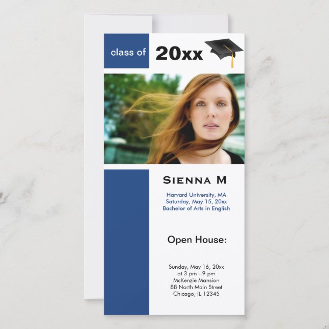 Graduação Aberta (Azul) (Frente)