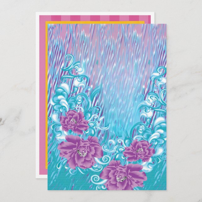 Graduação, Cartões de Anúncio de Aniversário e Mov (Frente/Verso)