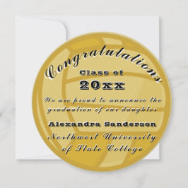 Graduação Classe Dourada Negra de Voleibol