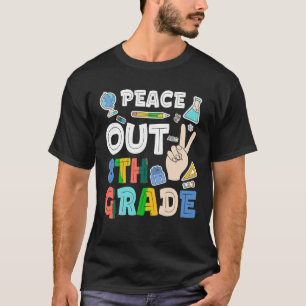 Graduação da Camisa T do Peace Out 8.º Grau