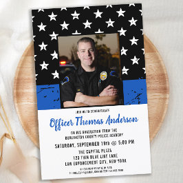 Graduação da Polícia de Fotografia em Linha Azul F