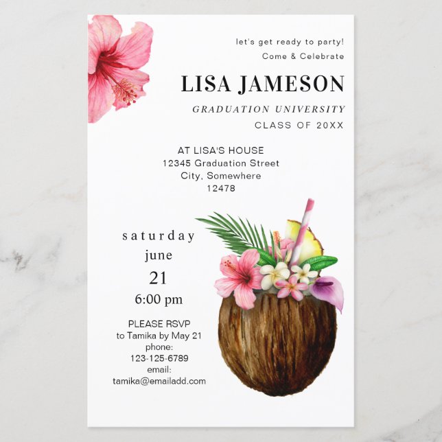 Graduação de Coco Tropical V2 (Frente)