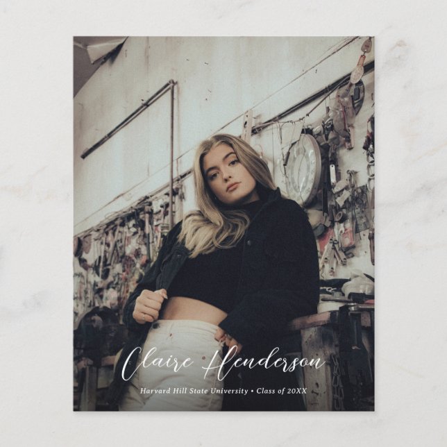 Graduação de Colagem de Fotos da Sobreposição de C (Frente)