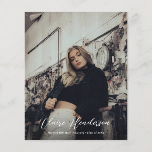 Graduação de Colagem de Fotos do Red Classy Budget