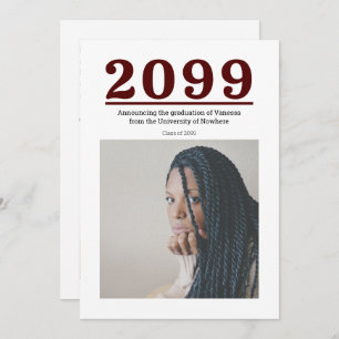 Graduação de duas fotos em grandes números do Maro