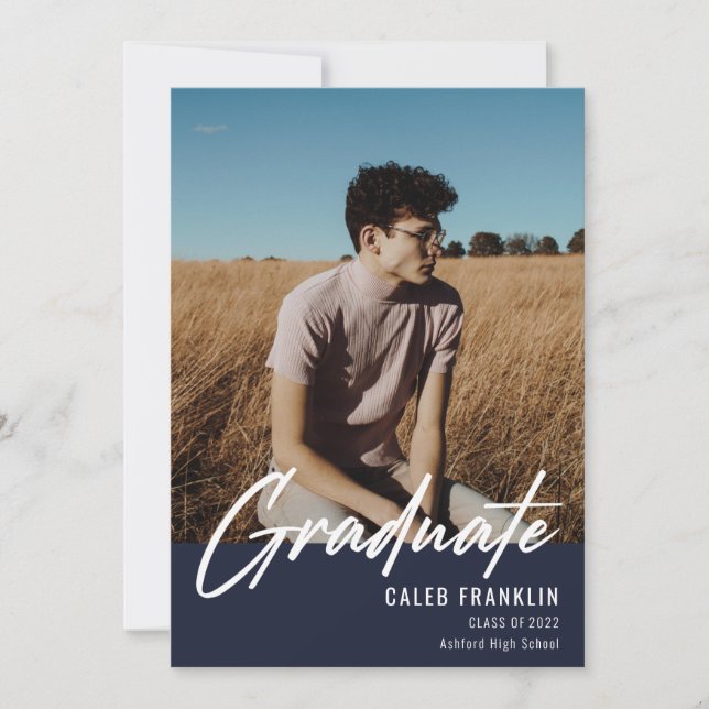 Graduação de Fotos de Classe de Mais velho de Scri (Frente)