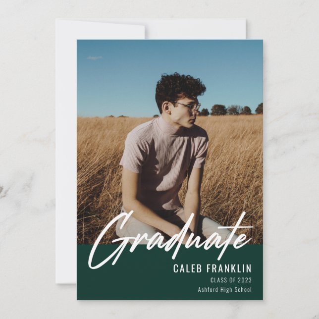 Graduação de Fotos de Classe de Mais velho de Scri (Frente)