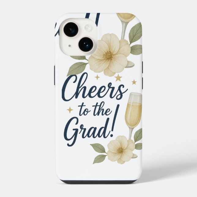 Graduação de Presente 2025 Capa de telefone , 4 el (Verso)