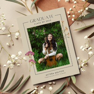 Graduação de Segundo grau Boho Wildflower